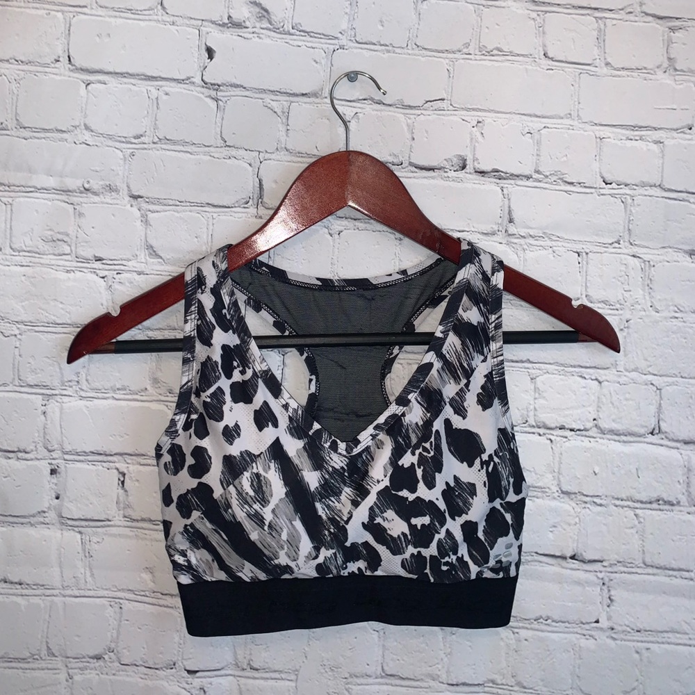 bcg tru-wick black & gray sports bra size S - Picture 2 of 10